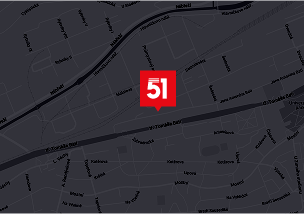 Mapa Budova 51
